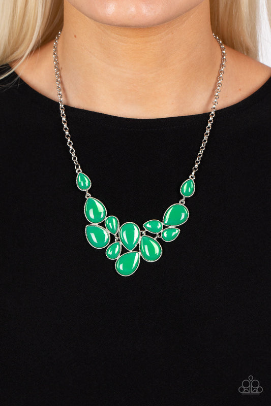 Keeps GLOWING and GLOWING - Green Paparazzi Accessories