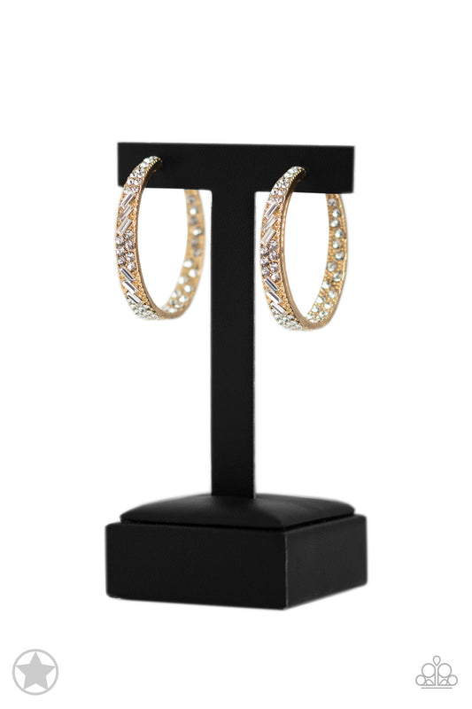 GLITZY By Association - Gold Paparazzi Accessories