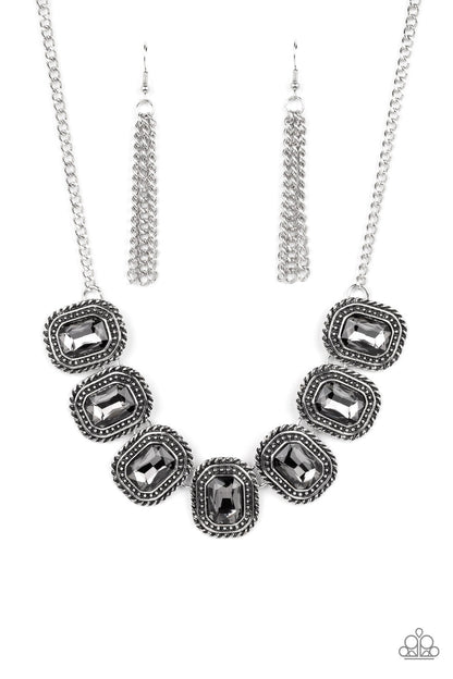 Iced Iron - Silver Paparazzi Accessories