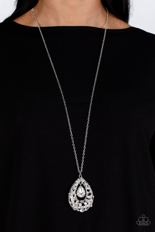 Glitz and GLOW - White Paparazzi Accessories