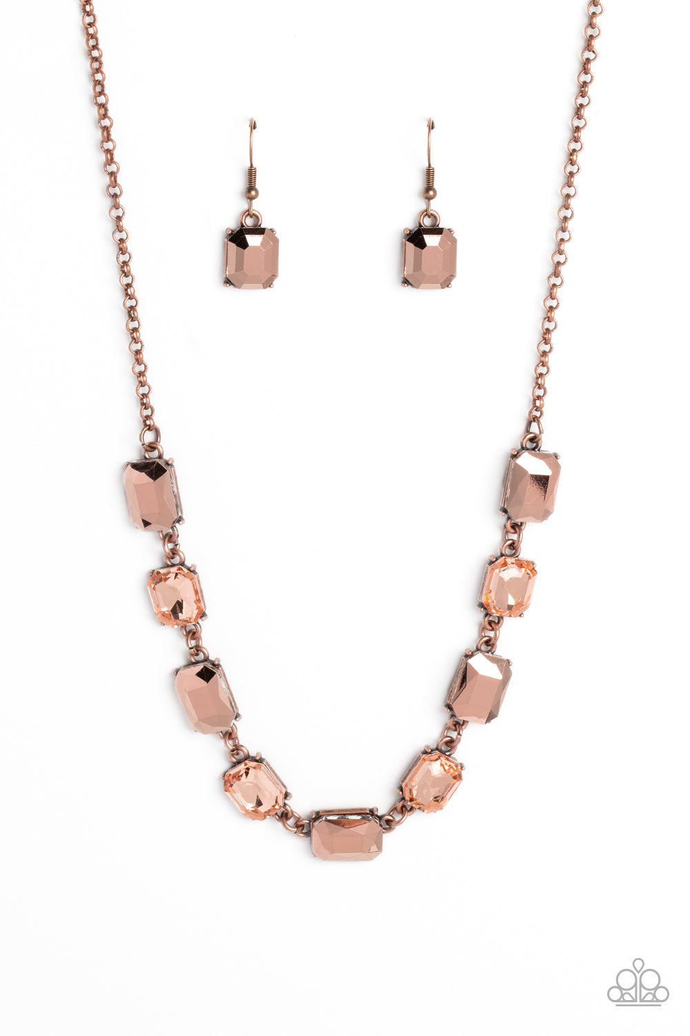 Emerald Envy - Copper Paparazzi Accessories