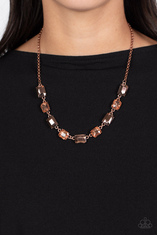 Emerald Envy - Copper Paparazzi Accessories