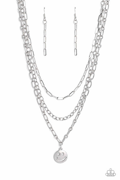 Winking Wanderer - Silver Paparazzi Accessories