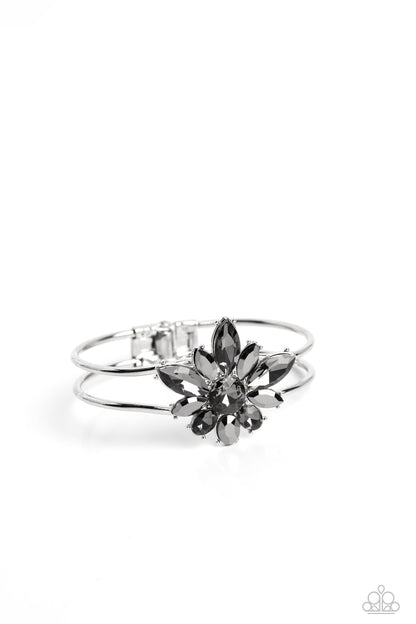 Chic Corsage - Silver Paparazzi Accessories