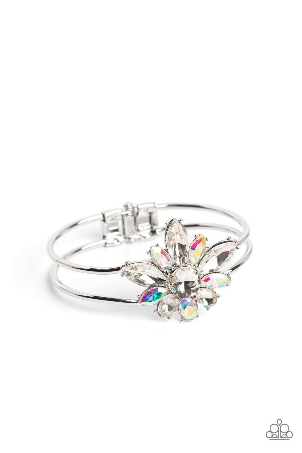 Chic Corsage - White Paparazzi Accessories