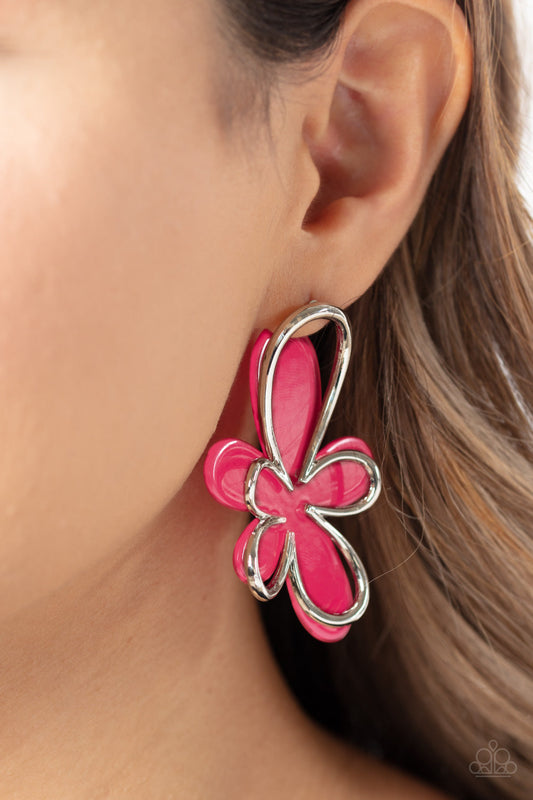 Glimmering Gardens - Pink Paparazzi Accessories