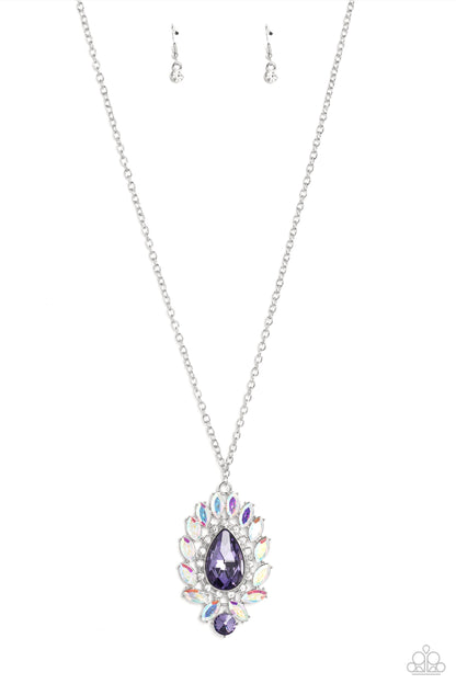 Over the TEARDROP - Purple Paparazzi Accessories