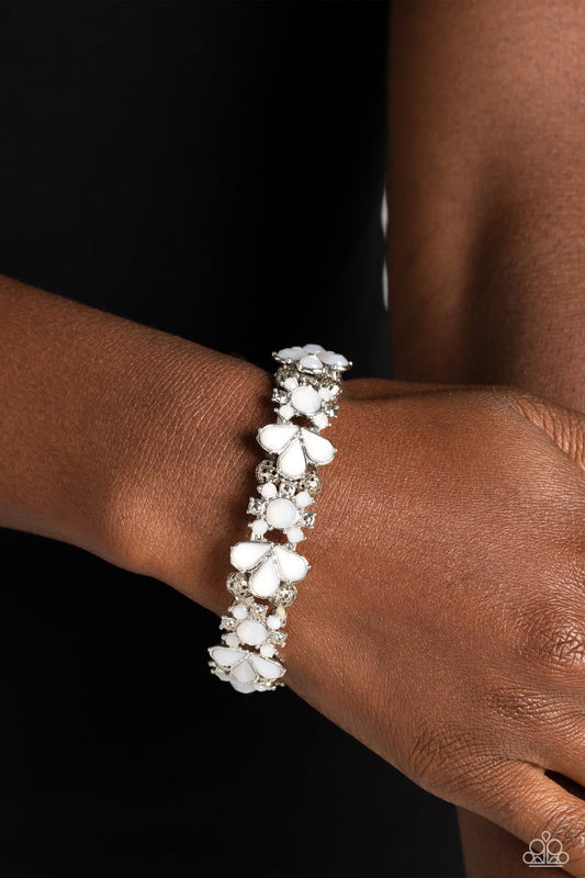 Teasing Torrent - White Paparazzi Accessories