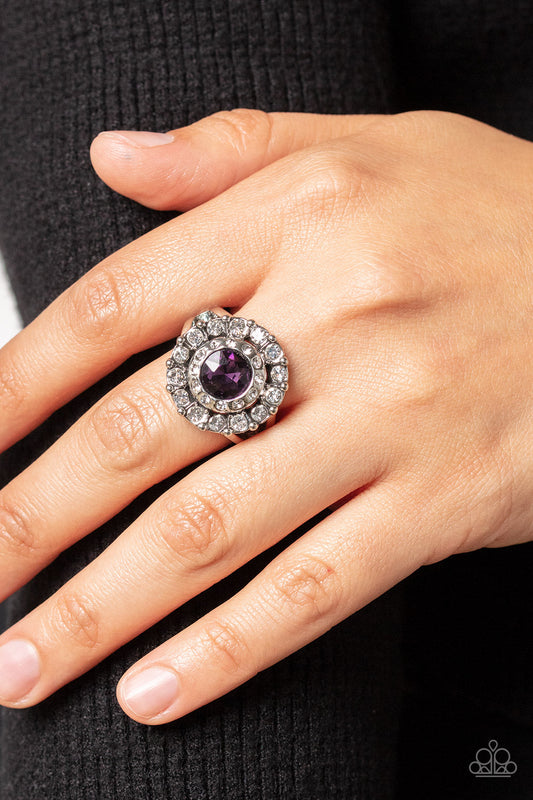 Twinkling Trance - Purple Paparazzi Accessories