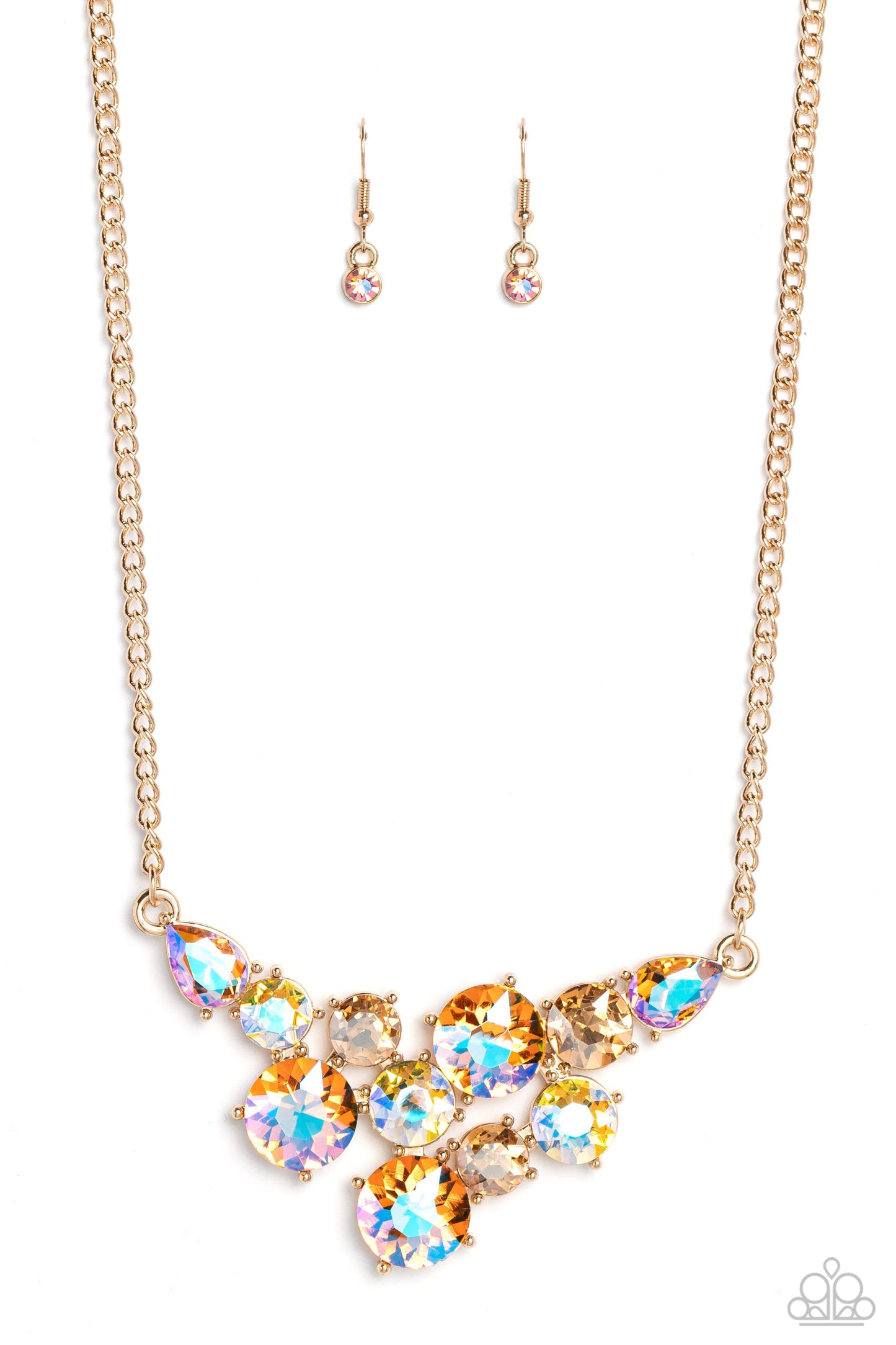 Round Royalty - Gold Paparazzi Accessories