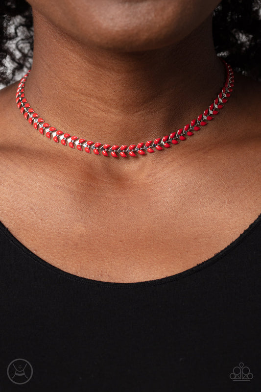 Grecian Grace - Red Paparazzi Accessories
