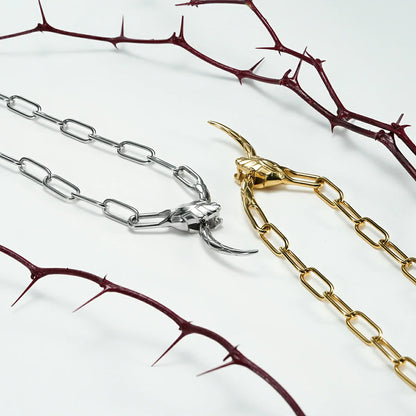 VIPER COIL NECKLACE