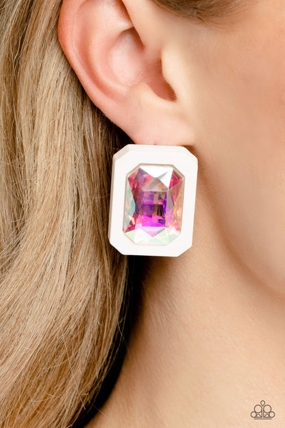 Edgy Emeralds - Multi Paparazzi Accessories