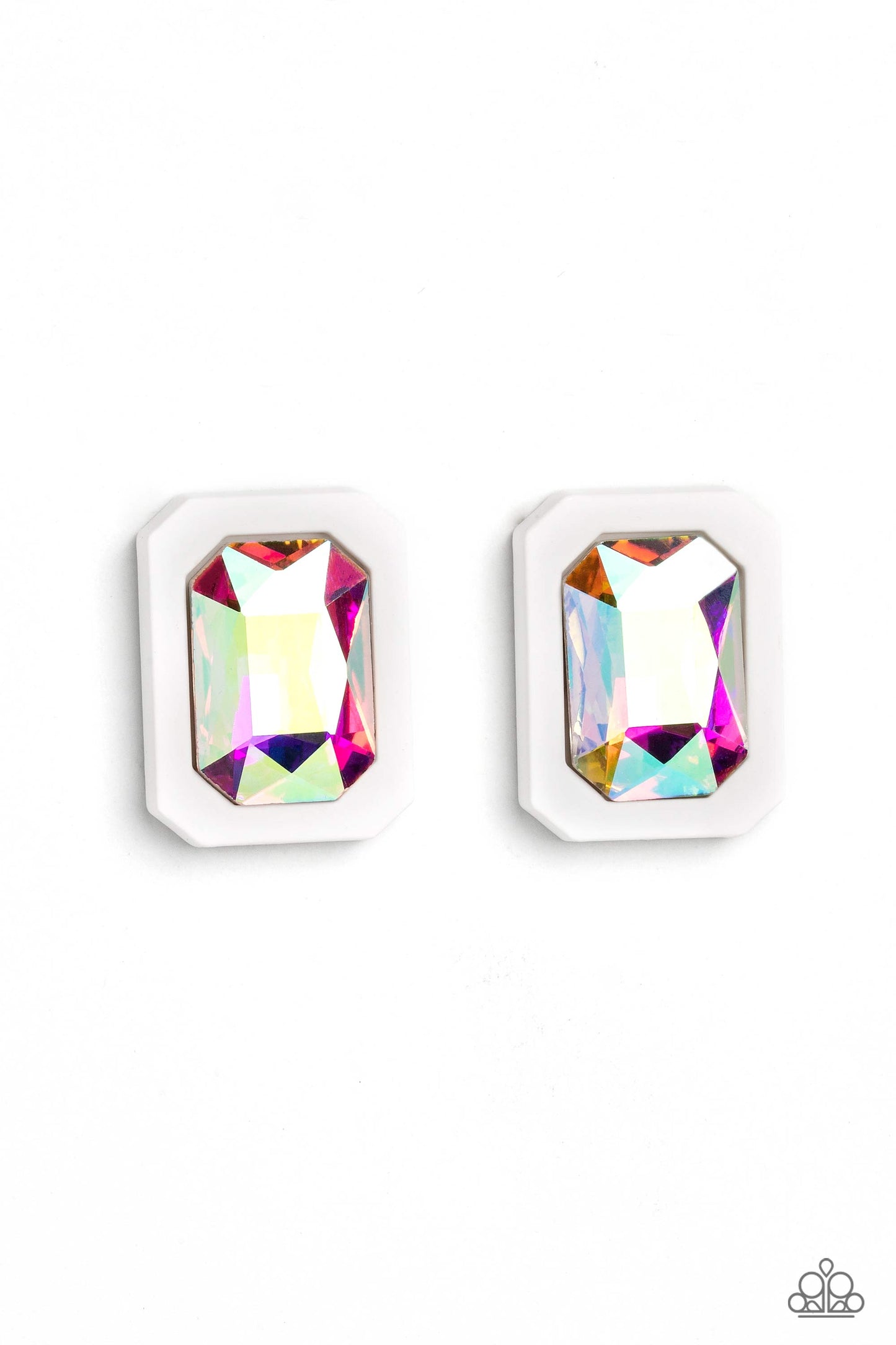 Edgy Emeralds - Multi Paparazzi Accessories