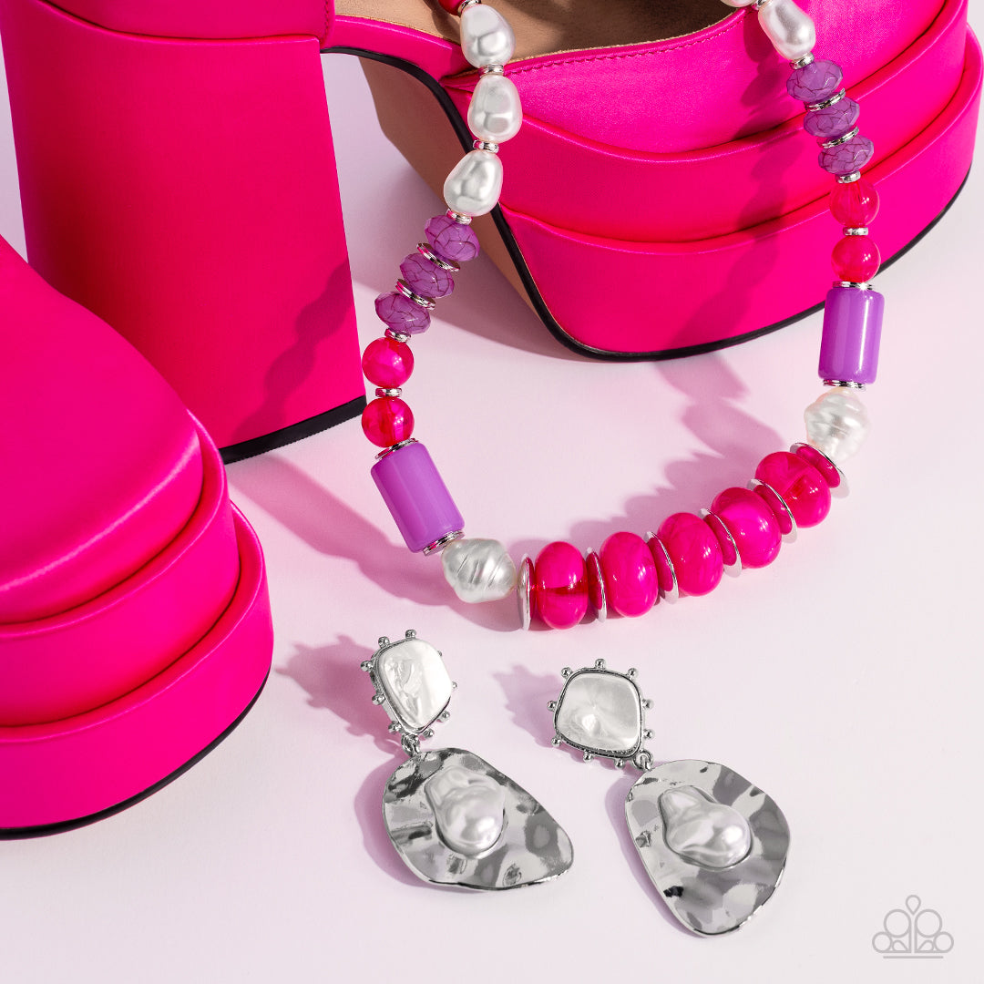 A SHEEN Slate - Pink Paparazzi Accessories