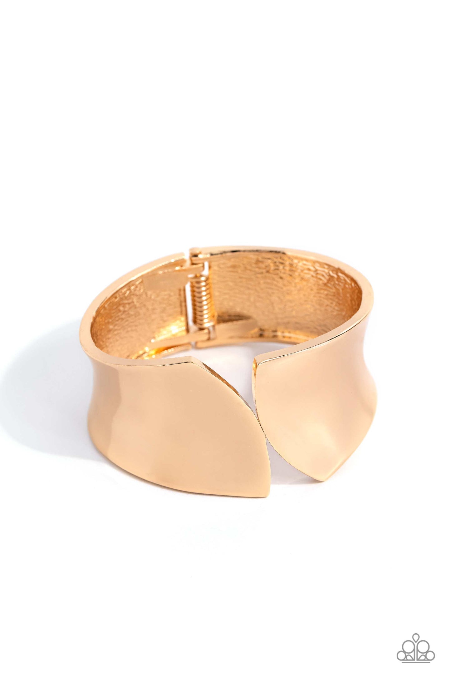 Sheared Sass - Gold Paparazzi Accessories