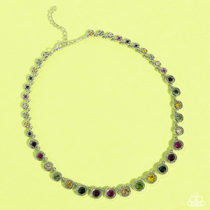 Kaleidoscope Charm - Multi Paparazzi Accessories