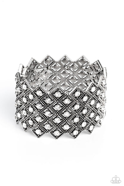 DECO in the Rough - White Paparazzi Accessories