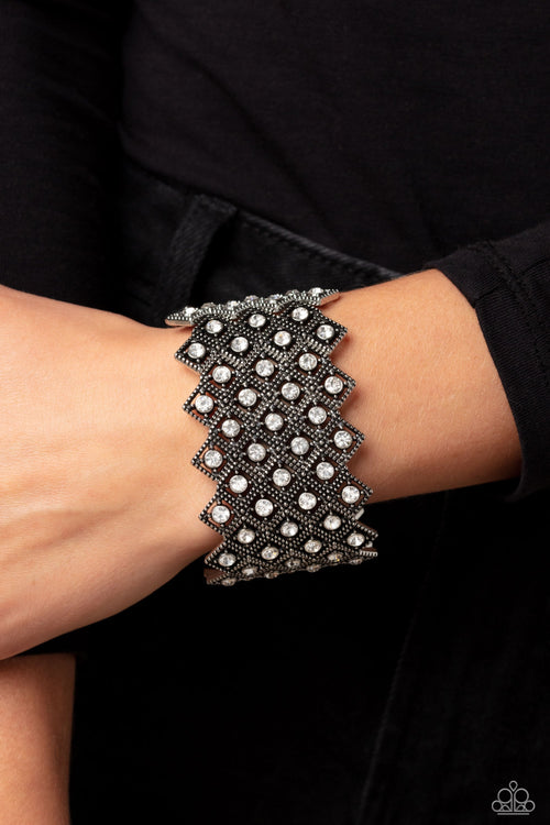 DECO in the Rough - White Paparazzi Accessories