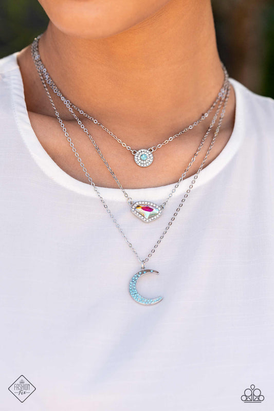 Lunar Lineup - Blue Paparazzi Accessories