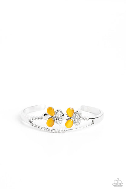 Broadway Stage - Yellow Paparazzi Accessories