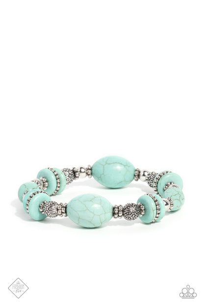 Changing Cleopatra - Blue Paparazzi Accessories