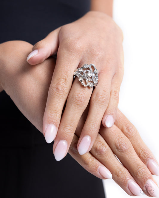 High-Class Honor - White Paparazzi Accessories