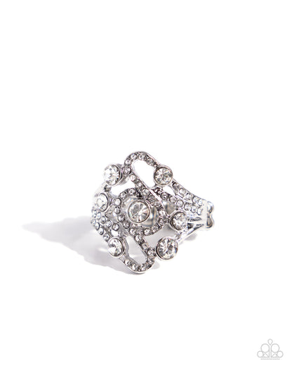 High-Class Honor - White Paparazzi Accessories