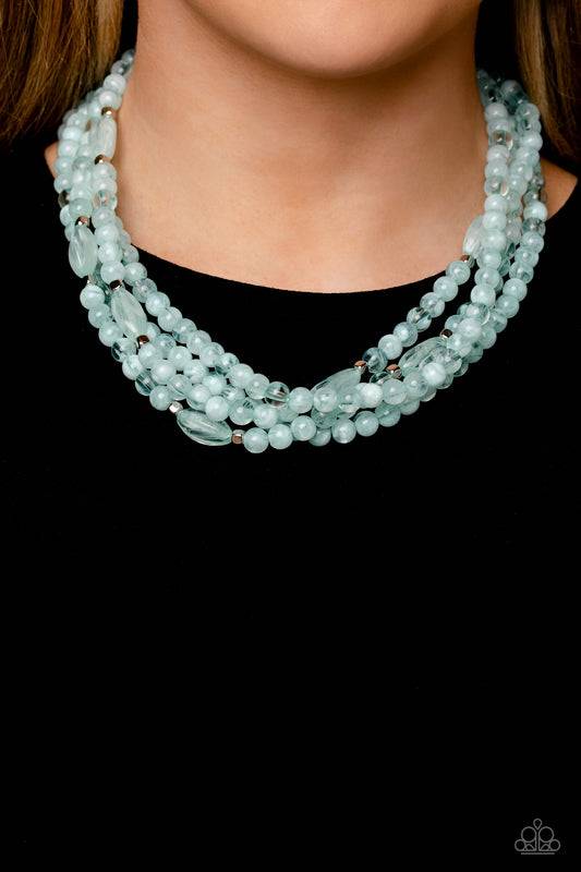 Layered Lass - Blue Paparazzi Accessories