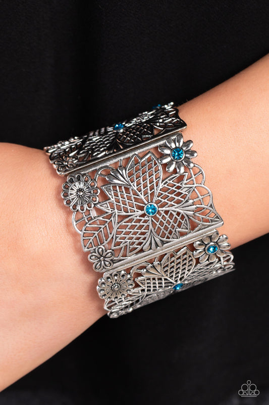 Garden City - Blue Paparazzi Accessories