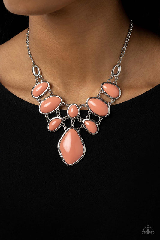 Dreamily Decked Out - Orange Paparazzi Accessories