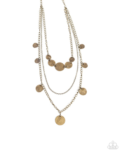 Dynasty Dance - Brass Paparazzi Accessories