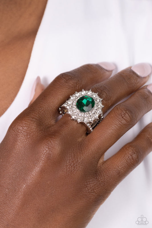 Layered Luminescence - Green Paparazzi Accessories