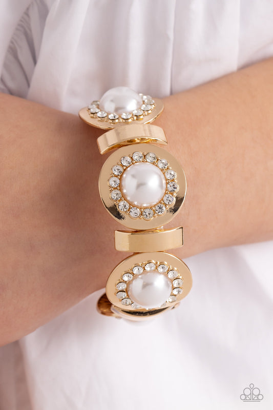 Summer Serenade - Gold Paparazzi Accessories