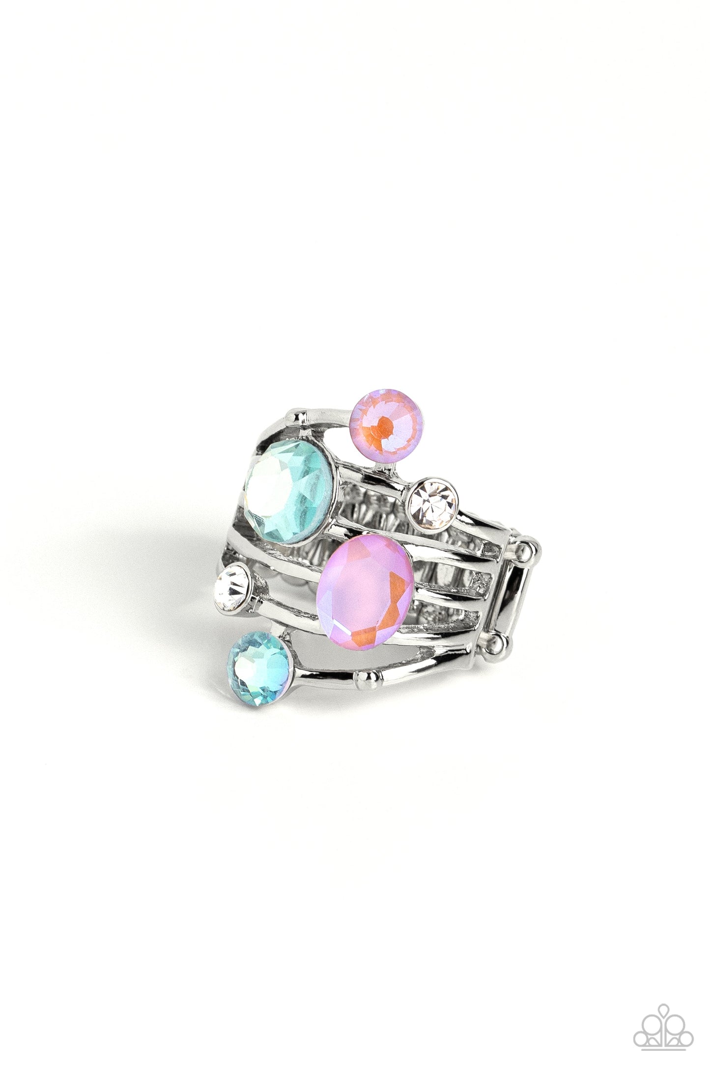 Timeless Trickle - Blue Paparazzi Accessories