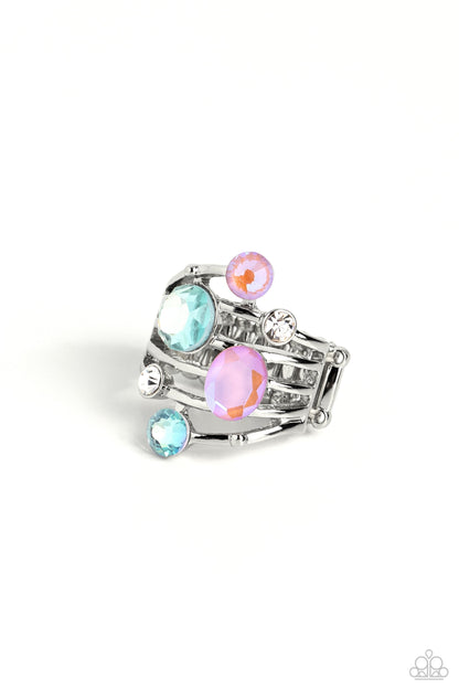 Timeless Trickle - Blue Paparazzi Accessories