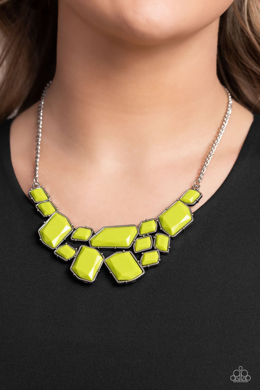 Energetic Embers - Green Paparazzi Accessories