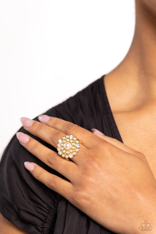 Gatsby Gait - Gold Paparazzi Accessories