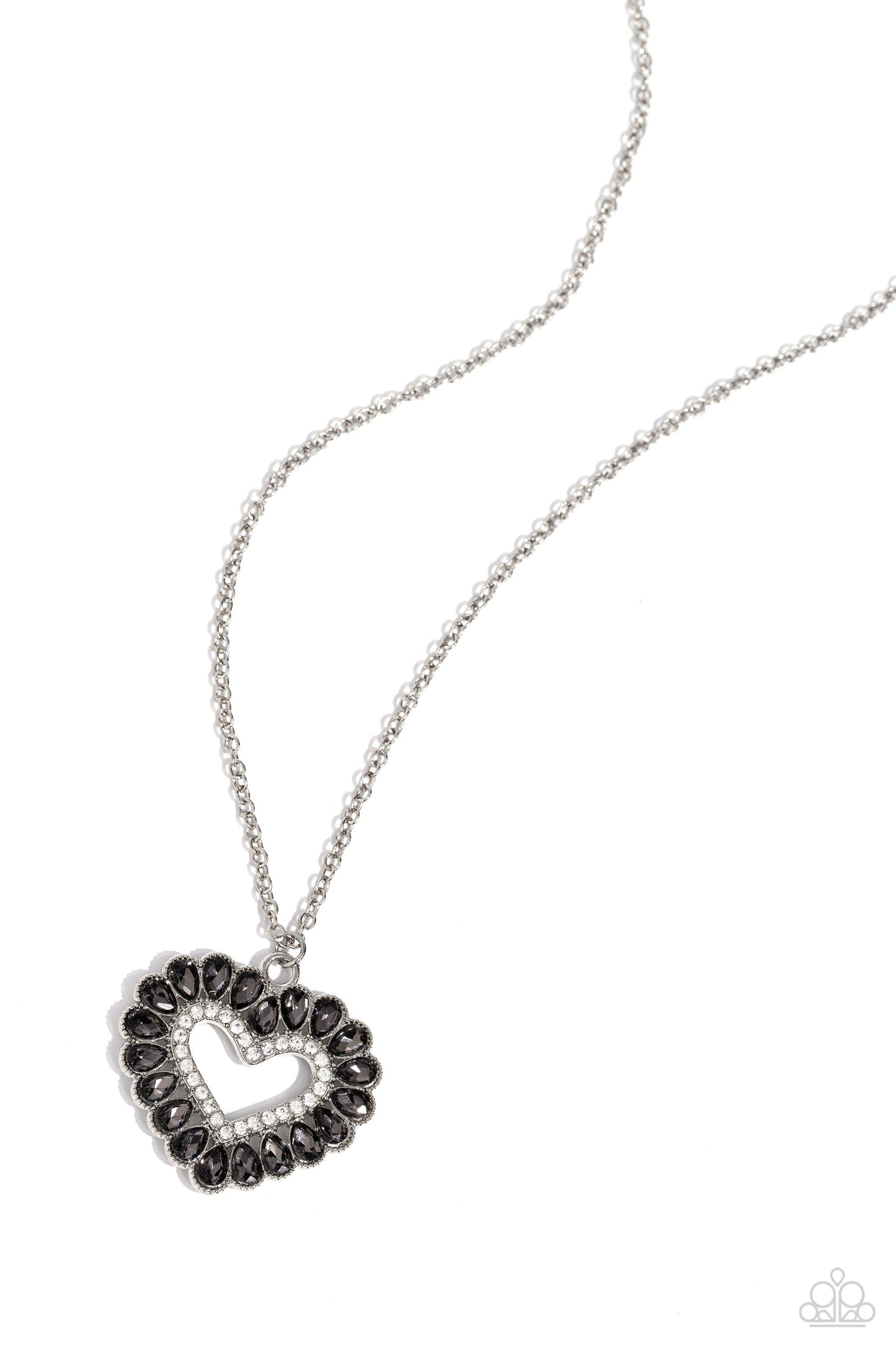 FLIRT No More - Silver Paparazzi Accessories