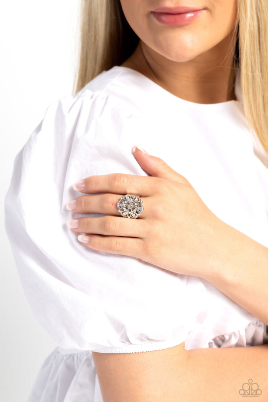 Intricate Influence - White  Paparazzi Accessories