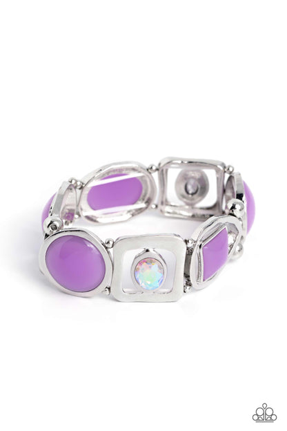 Majestic Mashup - Purple Paparazzi Accessories