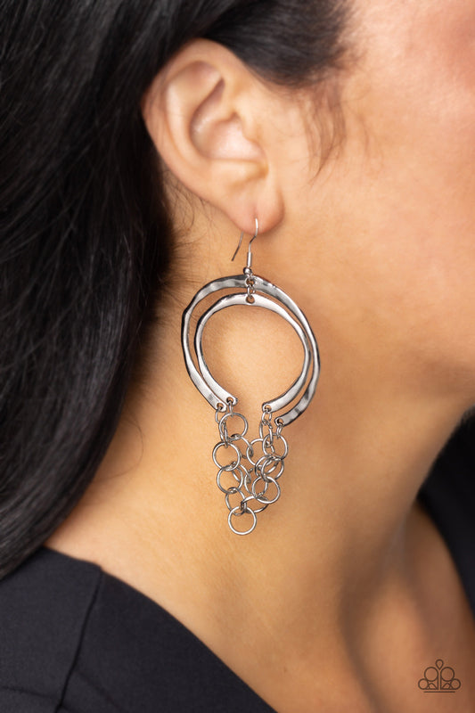 Dont Go CHAINg-ing - Silver Paparazzi Accessories