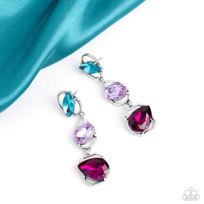 Dimensional Dance - Multi Paparazzi Accessories