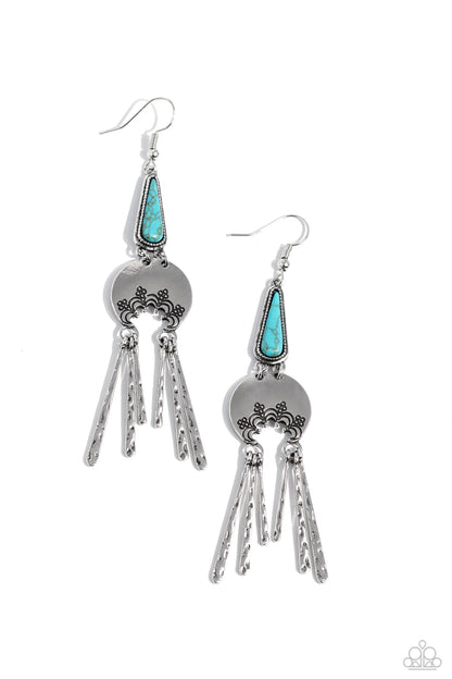 Highland Haute - Blue Paparazzi Accessories
