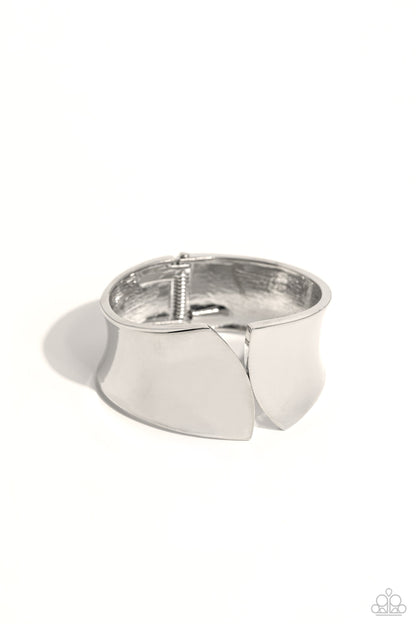 Sheared Sass - Silver Paparazzi Accessories