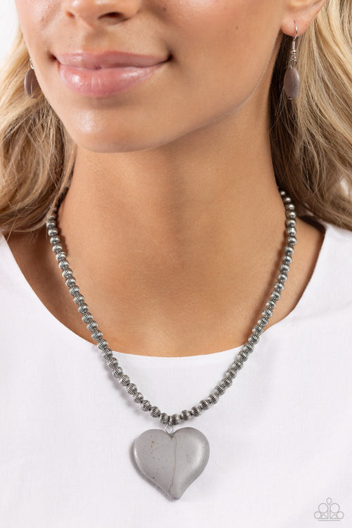 Picturesque Pairing - Silver Paparazzi Accessories