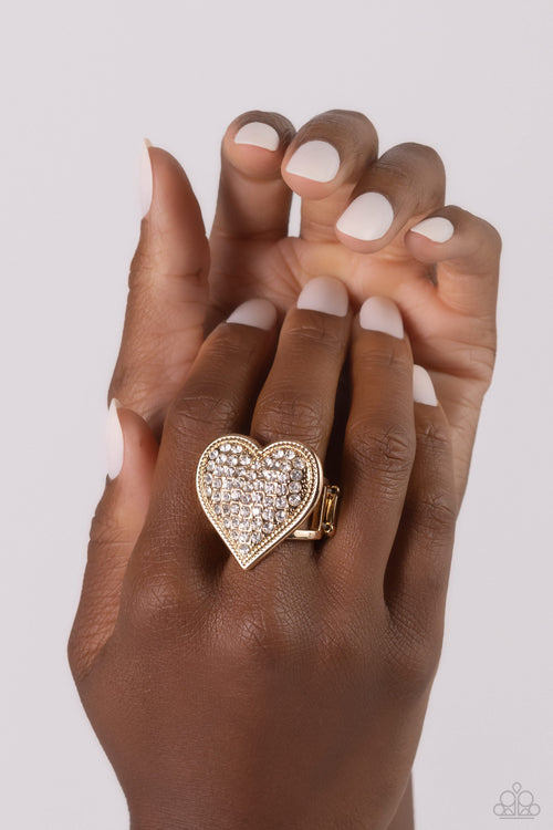 Sweet Serendipity - Gold Paparazzi Accessories