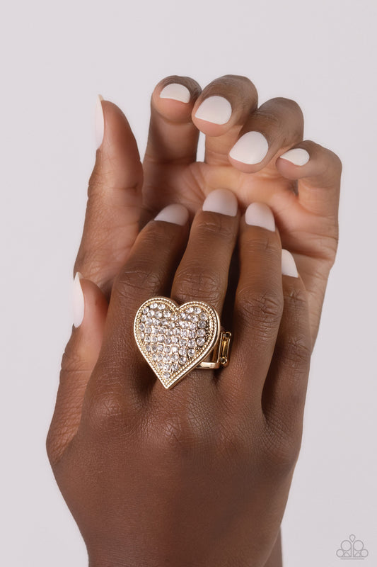 Sweet Serendipity - Gold Paparazzi Accessories