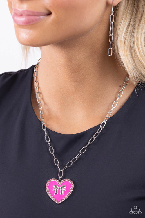 Romantic Gesture - Pink Paparazzi Accessories