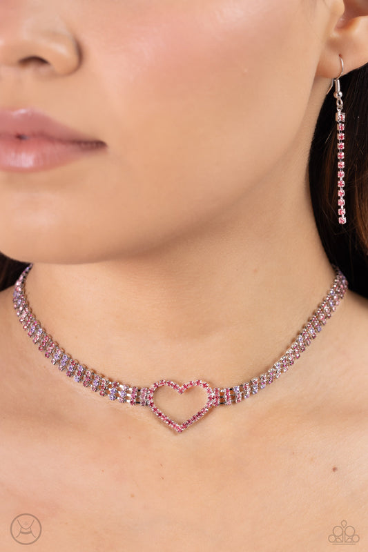 Rows of Romance - Pink Paparazzi Accessories